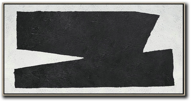 Pop Art Canvas,Oversized Panoramic Minimal Art On Canvas - Canvas Painting Wall Decor